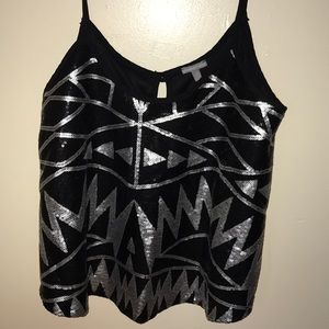 Charlotte Russe Glitter Tank!